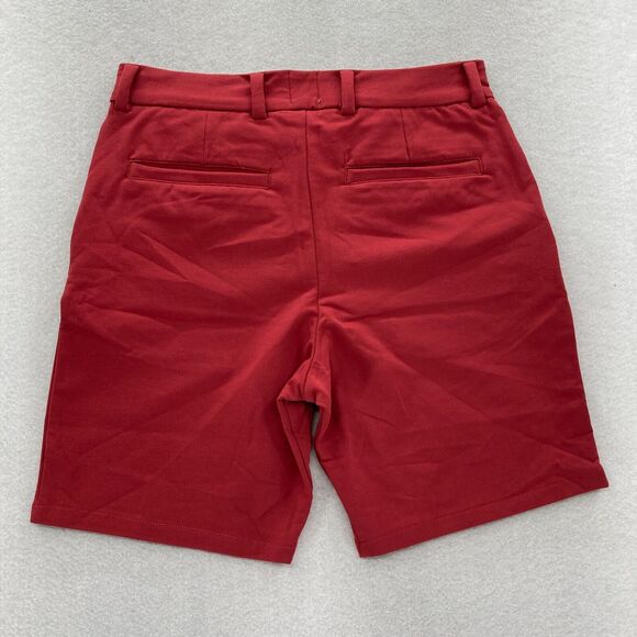 Swet Tailor Everyday‎ Chino Shorts Mens 29 Red Wine Stretch Casual Athletic NWT - Picture 12 of 13